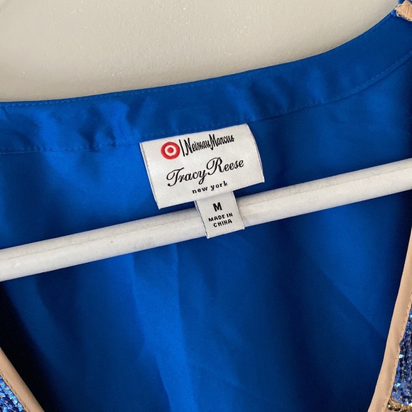 Blue and gold sequin top. Tracy Reece for Target - Picture 2 of 3